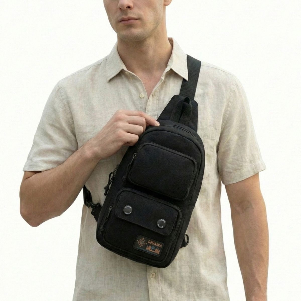 KIBOU - Bolso Banano Bandolero Hombre Style