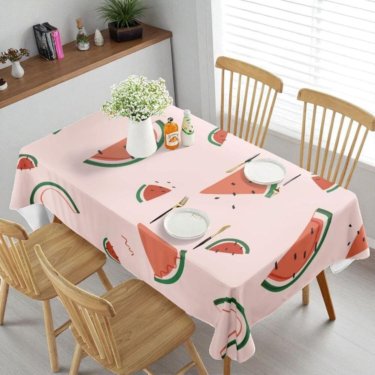 GENERICO - Mantel De Mesa Rectangular 140cm X 220cm Impermeable - Multicolor