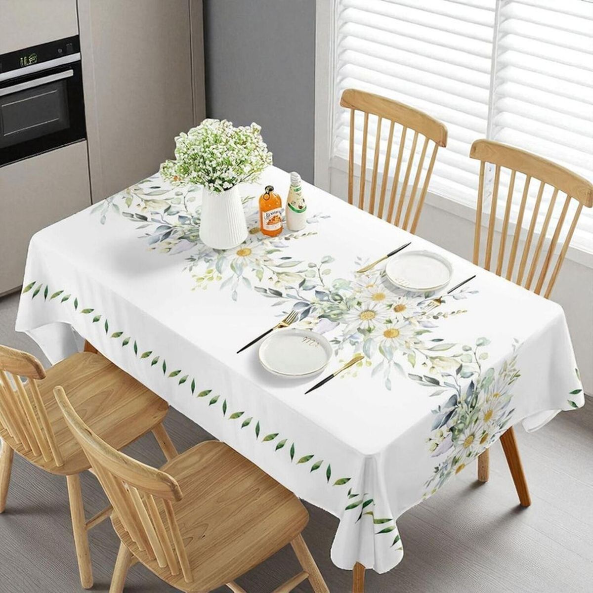 GENERICO - Mantel De Mesa Rectangular 140cm X 220cm Impermeable - Multicolor
