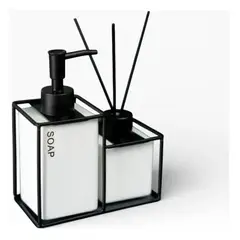 OEM - Set De Baño 2 Piezas Dispensador Y Aromatizador