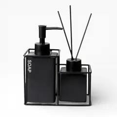 OEM - Set De Baño 2 Piezas Dispensador Y Aromatizador