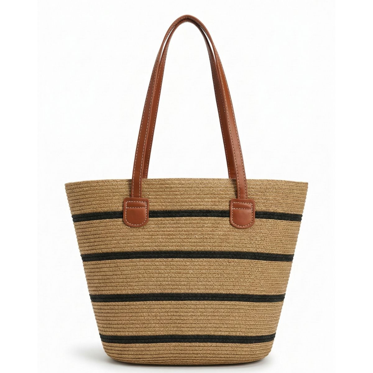 KIBOU - Cartera Bolso Tejido Playa Verano Mujer Isidora