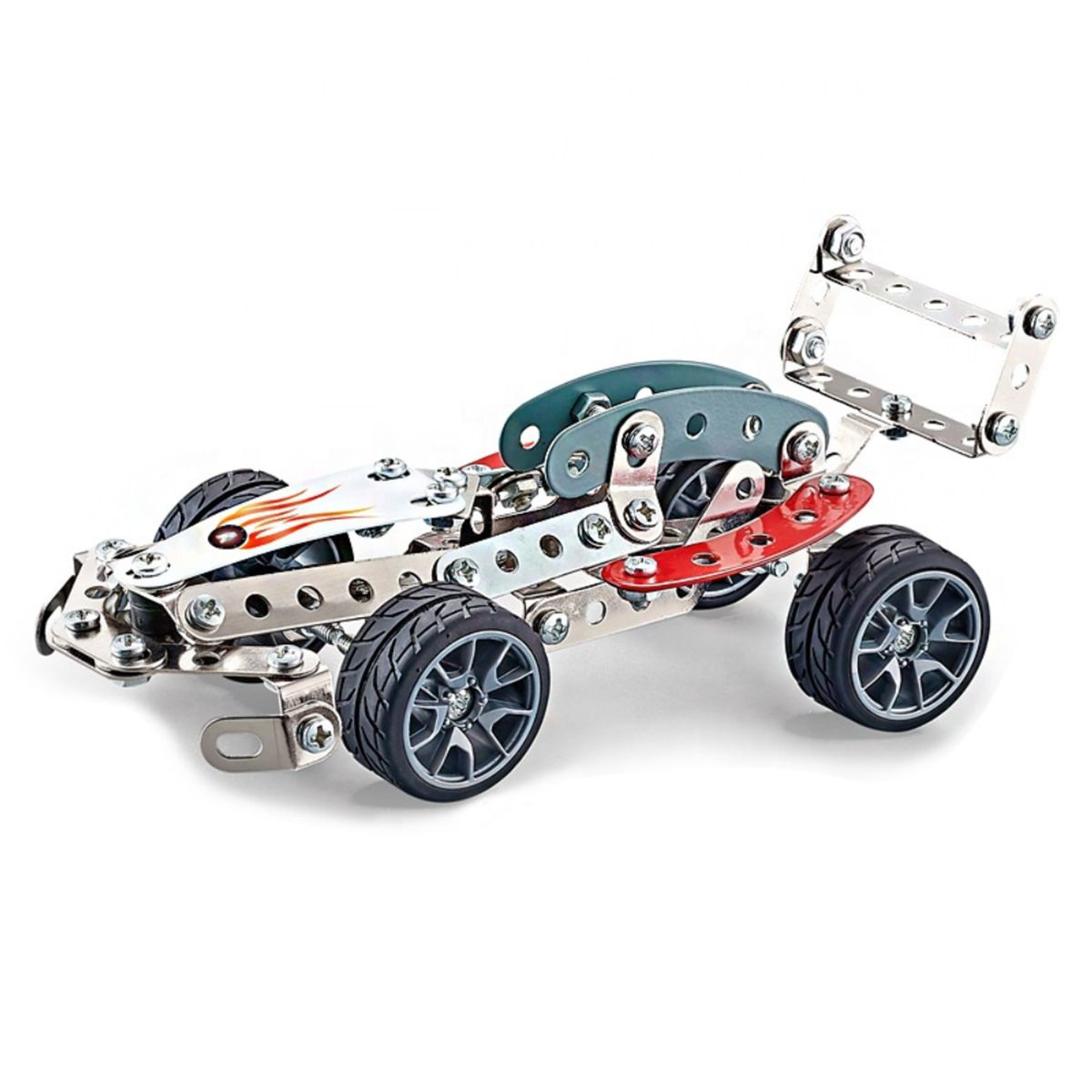 TRUCK REPUBLIC - MEKANO AUTO DE CARRERA METAL – 146 PIEZAS