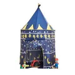 GENERICO - CARPA CON FORMA DE TORRE PARA NIÑO AZUL