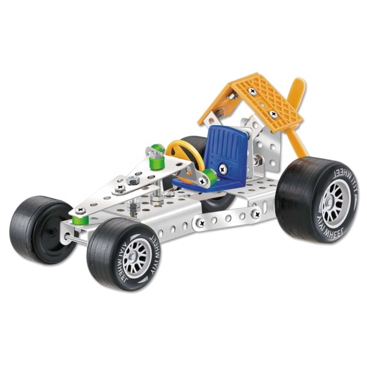TRUCK REPUBLIC - MEKANO METAL CONSTRUYE GO KART – 92 PIEZAS