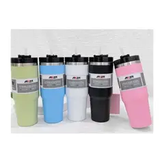 GENERICO - BOTELLAS TERMICAS CON BOMBILLA 600ML