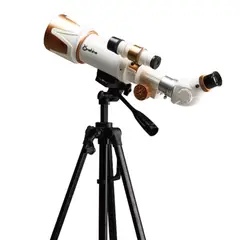ONSHINE - TELESCOPIO ASTRONÓMICO 60X CON TRÍPODE Y SOPORTE PARA CELULAR
