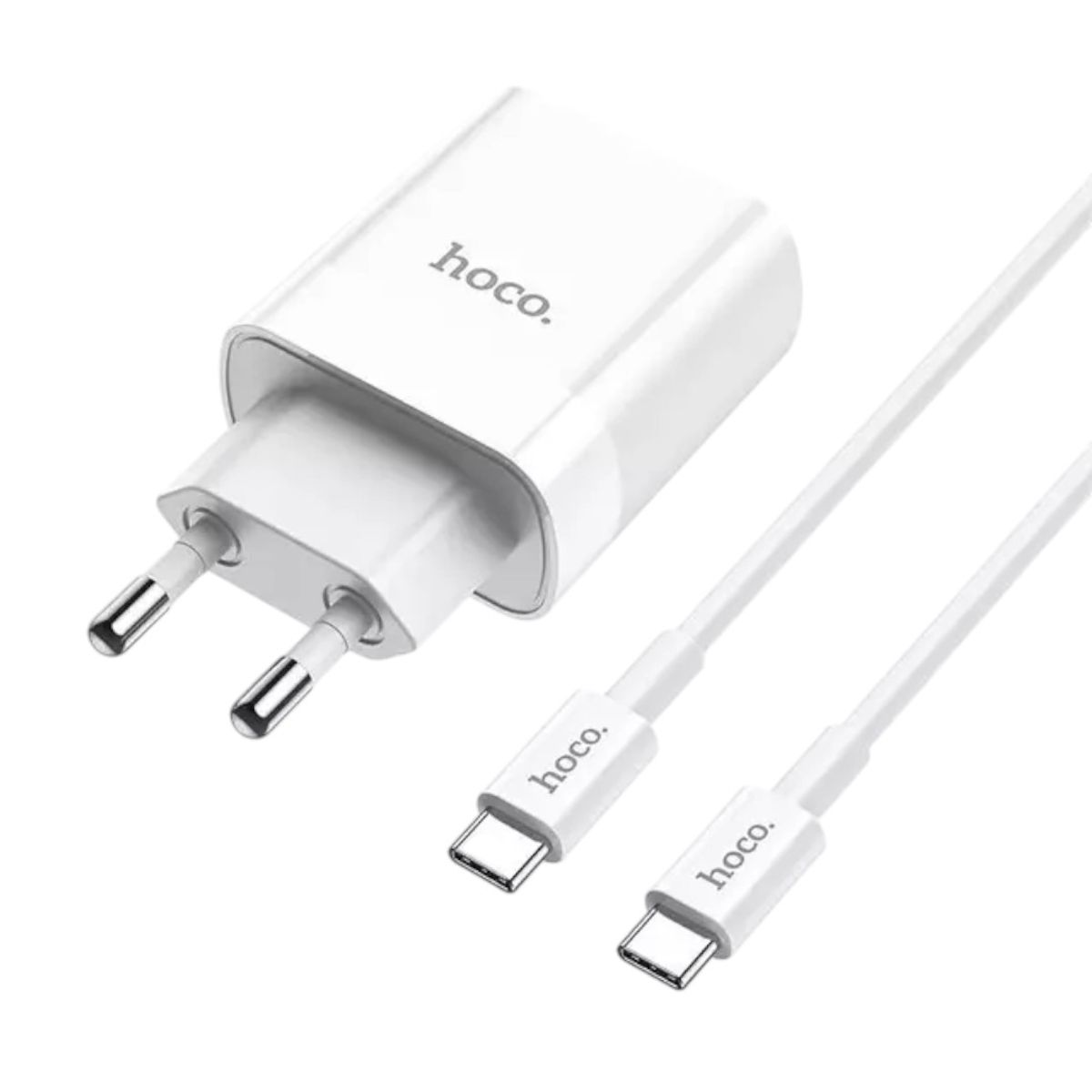 HOCO - Cargador Rápido Dual Hoco 20W PD USB-C + USB