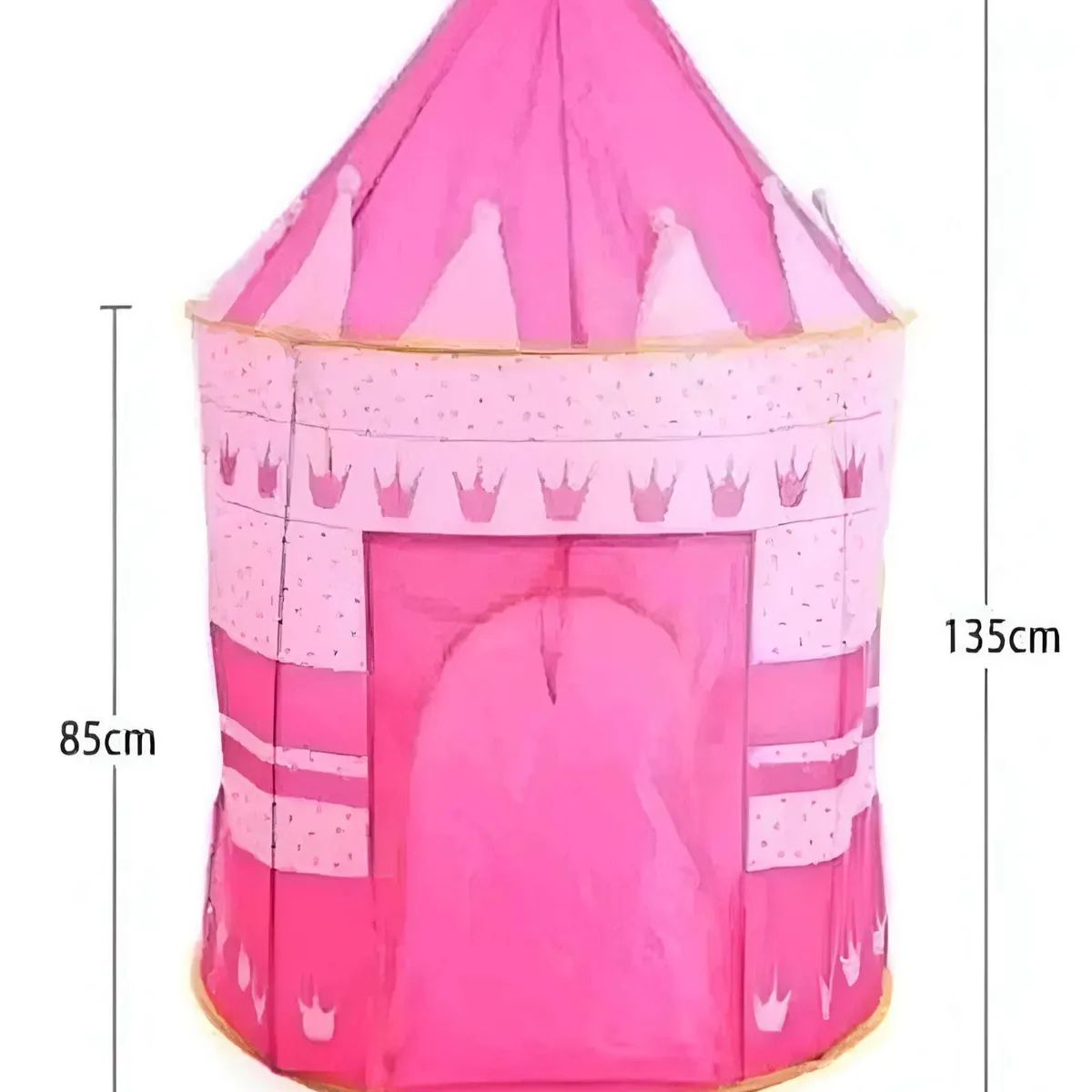 GENERICO - CARPA DE NIÑO CON FORMA DE TORRE ROSADA