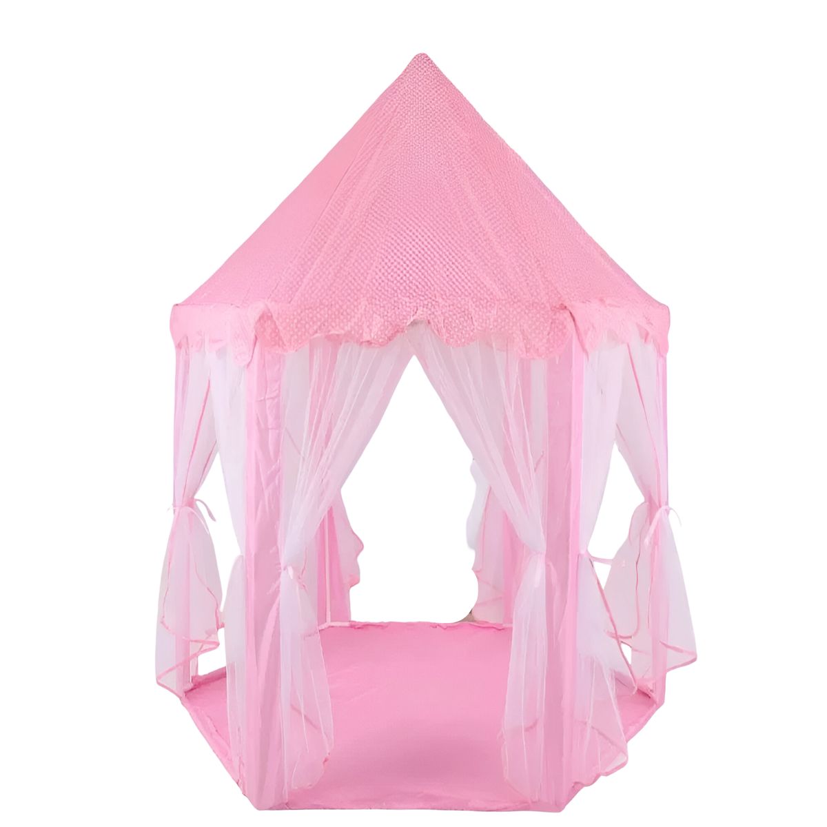 GENERICO - CARPA CON FORMA DE CASTILLO PARA NIÑA ROSADA