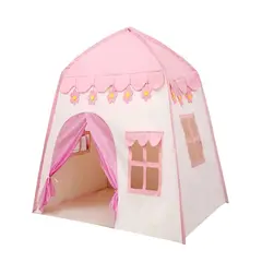 GENERICO - CARPA INFANTIL CON FORMA DE CASA ROSADA