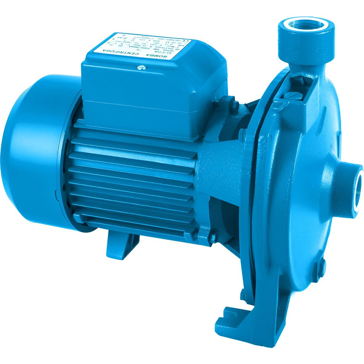 GENERICO - Bomba Agua Centrífuga 1 Hp Autoaspirante Centrífuga Color Azul - 262639 Frecuencia 50hz
