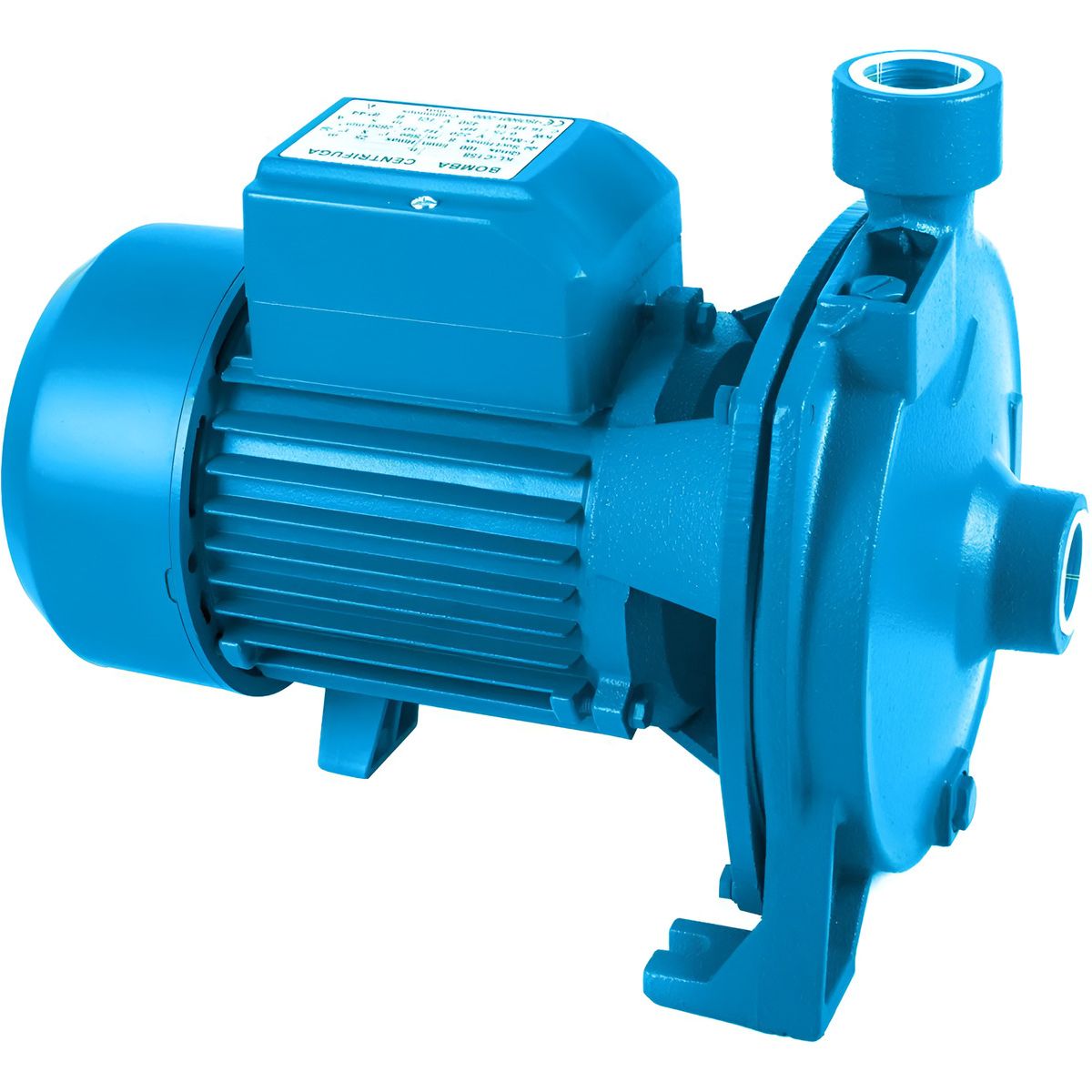 GENERICO - Bomba Agua Centrífuga 1 Hp Autoaspirante Centrífuga Color Azul - 262639 Frecuencia 50hz