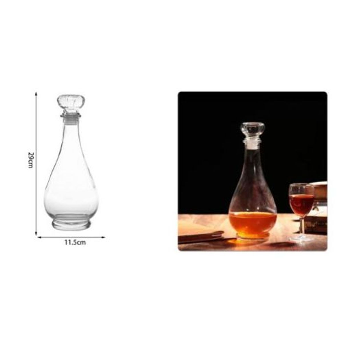 GENERICO - BOTELLA DE VIDRIO 1000ML