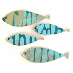 TAIKKEE - PACK PECES TROPICAL COLORIDO 4 UNIDADES