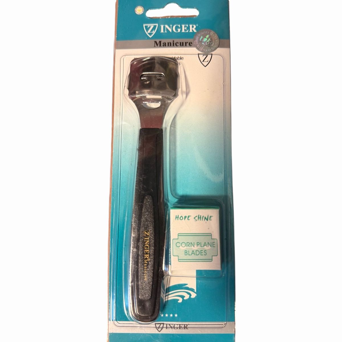 GENERICO - Raspador Cortador Callos Durezas Del Pie Talón +5 Hojillas Negro