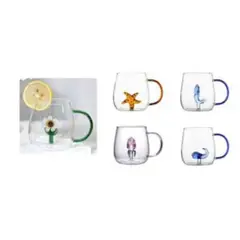 GENERICO - TAZA DE CRISTAL CON ASA 300ML