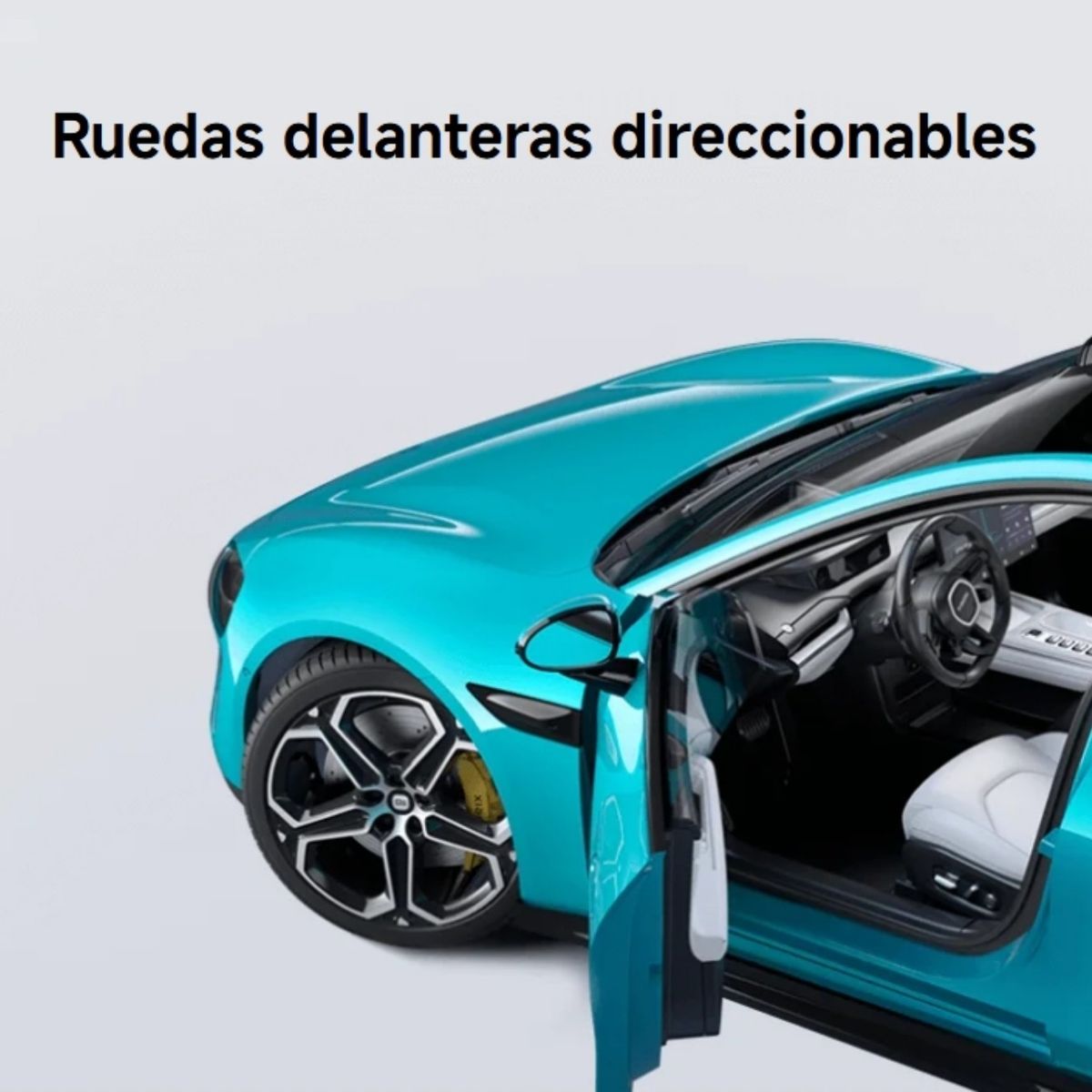 XIAOMI - Xiaomi SU7 1 a 18 Die-cast Model Car Aqua Blue