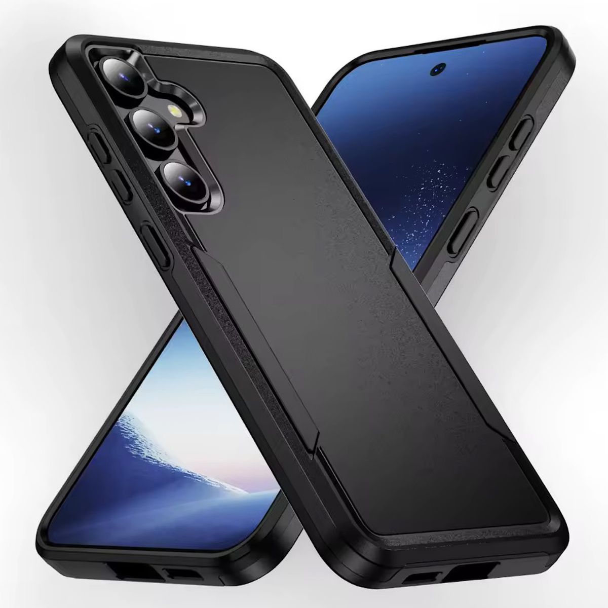 GENERICO - Carcasa Reforzada Doble Capa Para Samsung S26