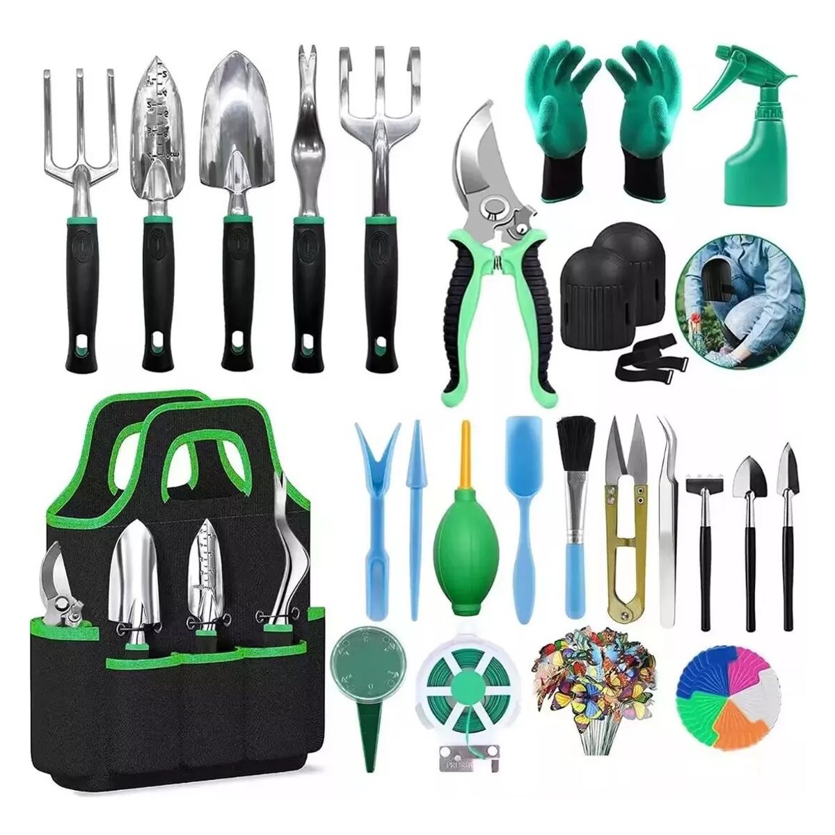 GENERICO - Kit 84 Pcs Jardinería Pro Detodo Tipo-suculentas - Jardin