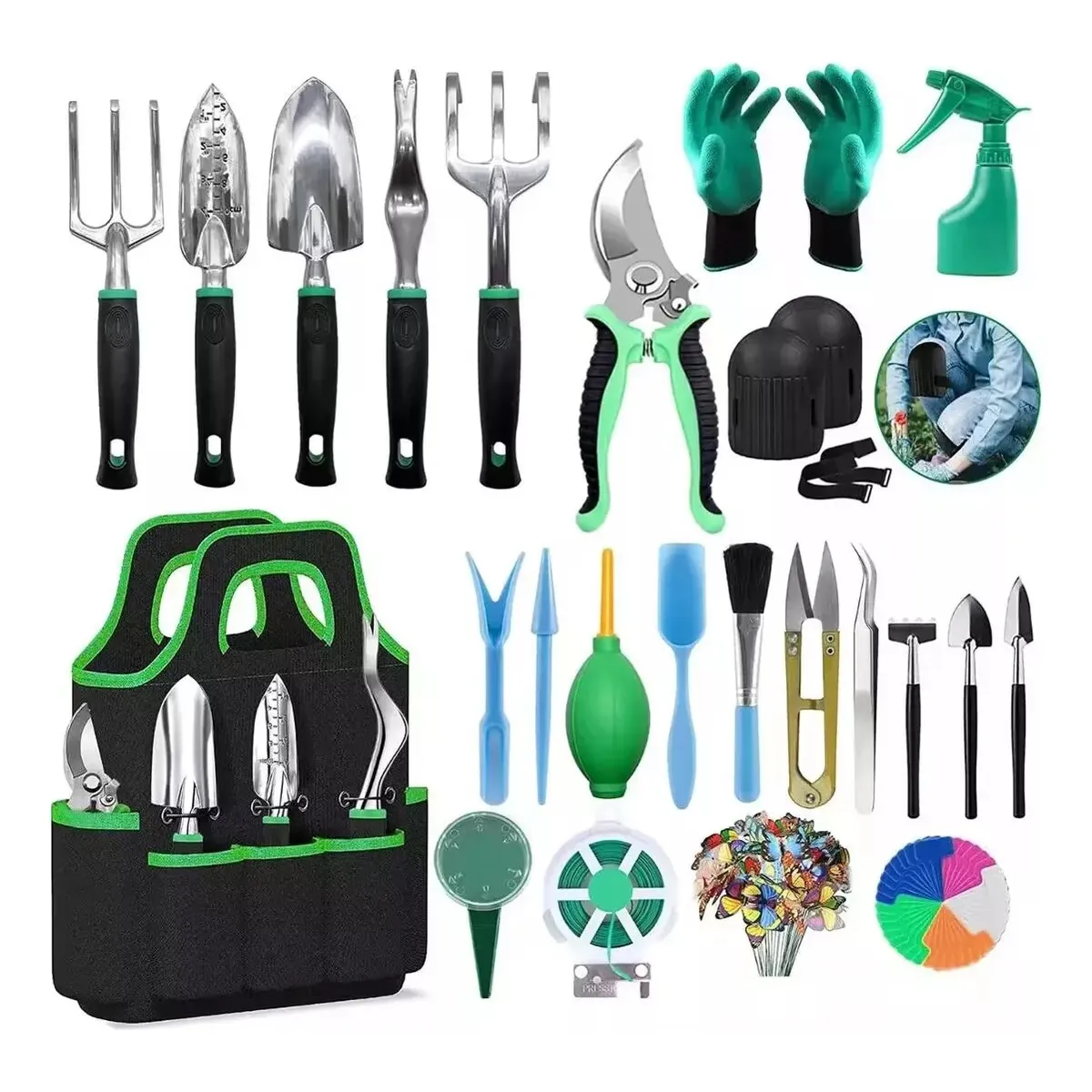 GENERICO - Kit 84 Pcs Jardinería Pro Detodo Tipo-suculentas - Jardin