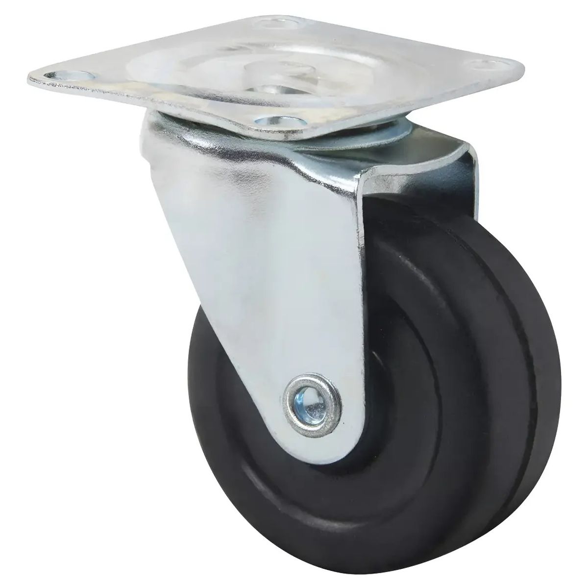 GENERICO - Rueda Giratorias De 1 12 Pulgadas O 40mm Ruedas Negro - 329003