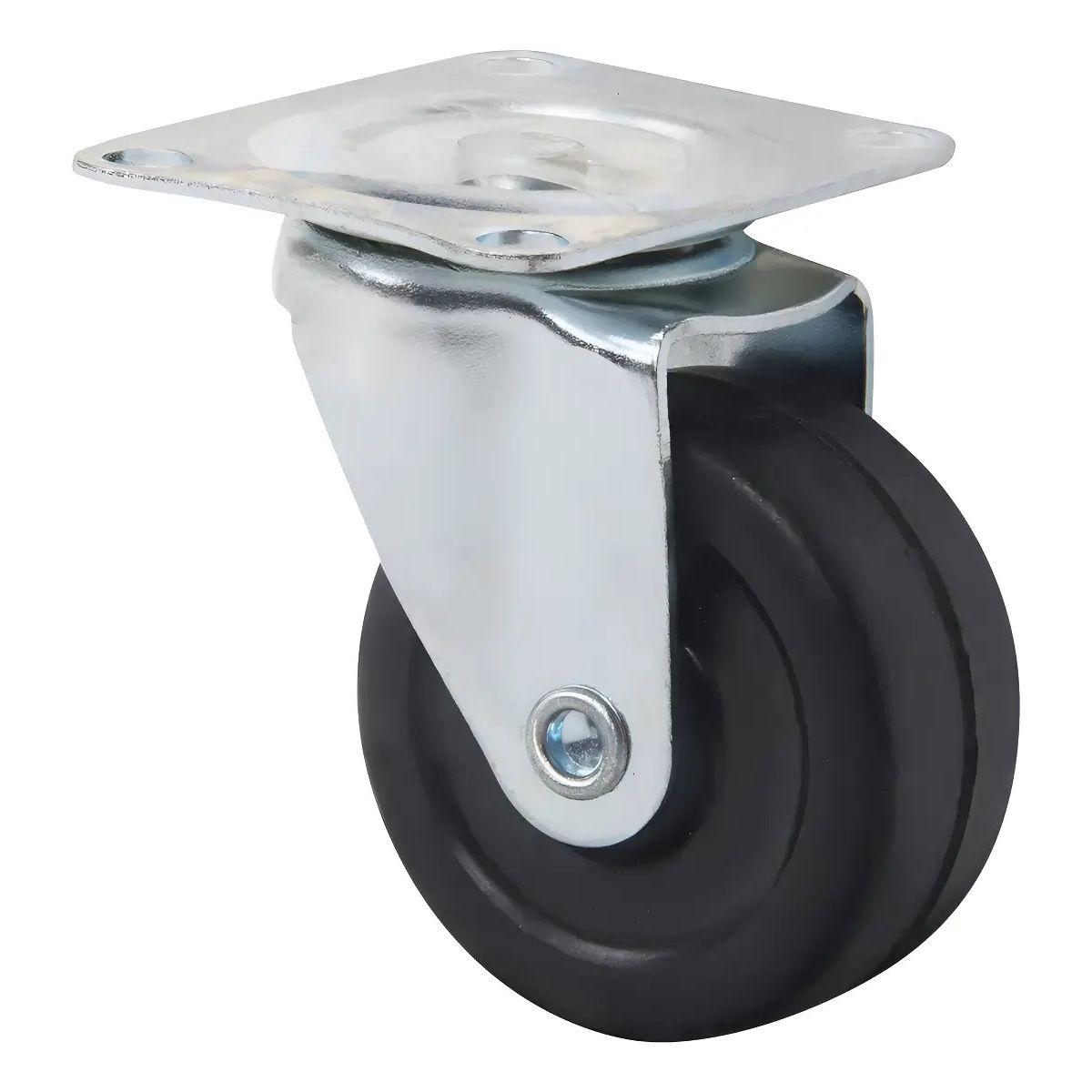 GENERICO - Rueda Giratorias De 1 12 Pulgadas O 40mm Ruedas Negro - 329003