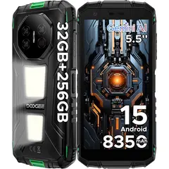 DOOGEE - Fire 3 Max Celular 32GB+256GB Android15 Smartphone