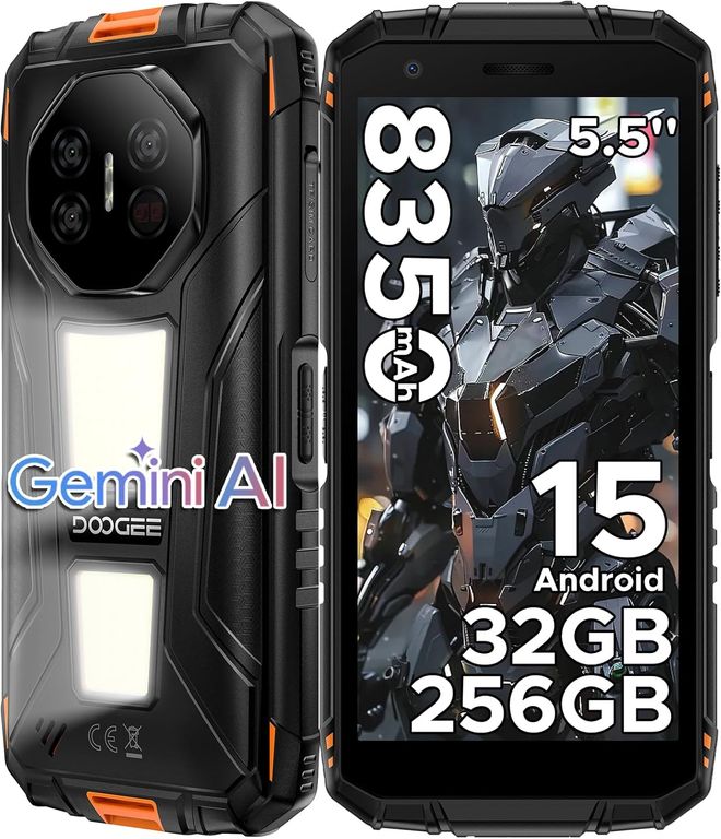 Fire 3 Max Celular 32GB+256GB Android15 Smartphone