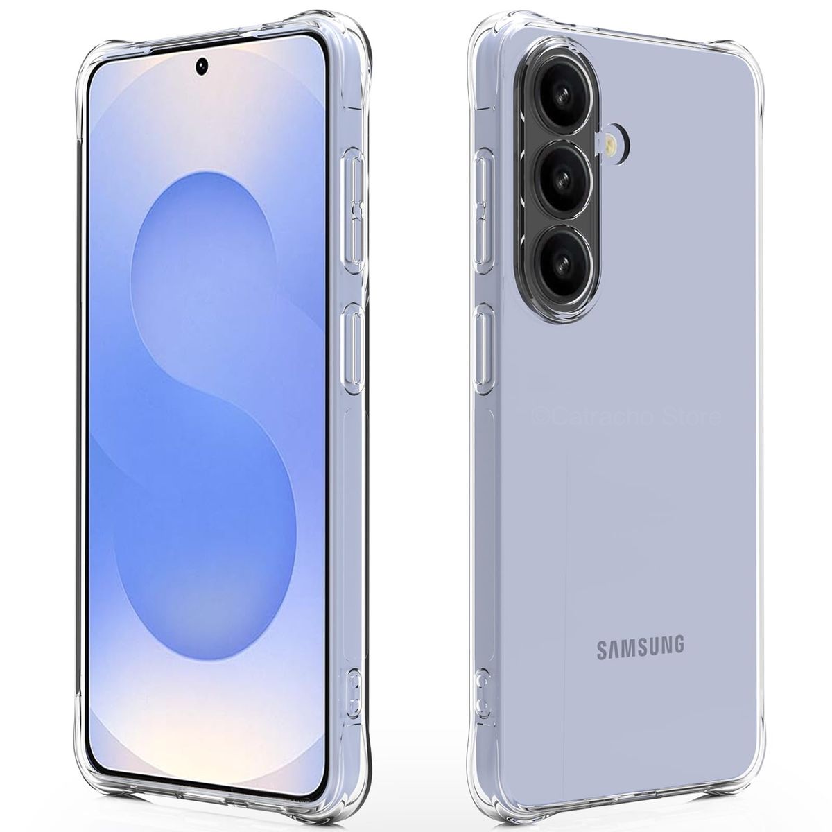 GENERICO - Carcasa Transparente Reforzada Para Samsung S26 Plus