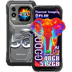 BLACKVIEW - Xplore 1 Pro 5G Celular 48GB+512GB 20000mAh 64MP Android15 Smartphone