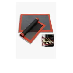 GENERICO - Pack 2 Lamina De Silicona Tapete Horno Tapete Para Hornear