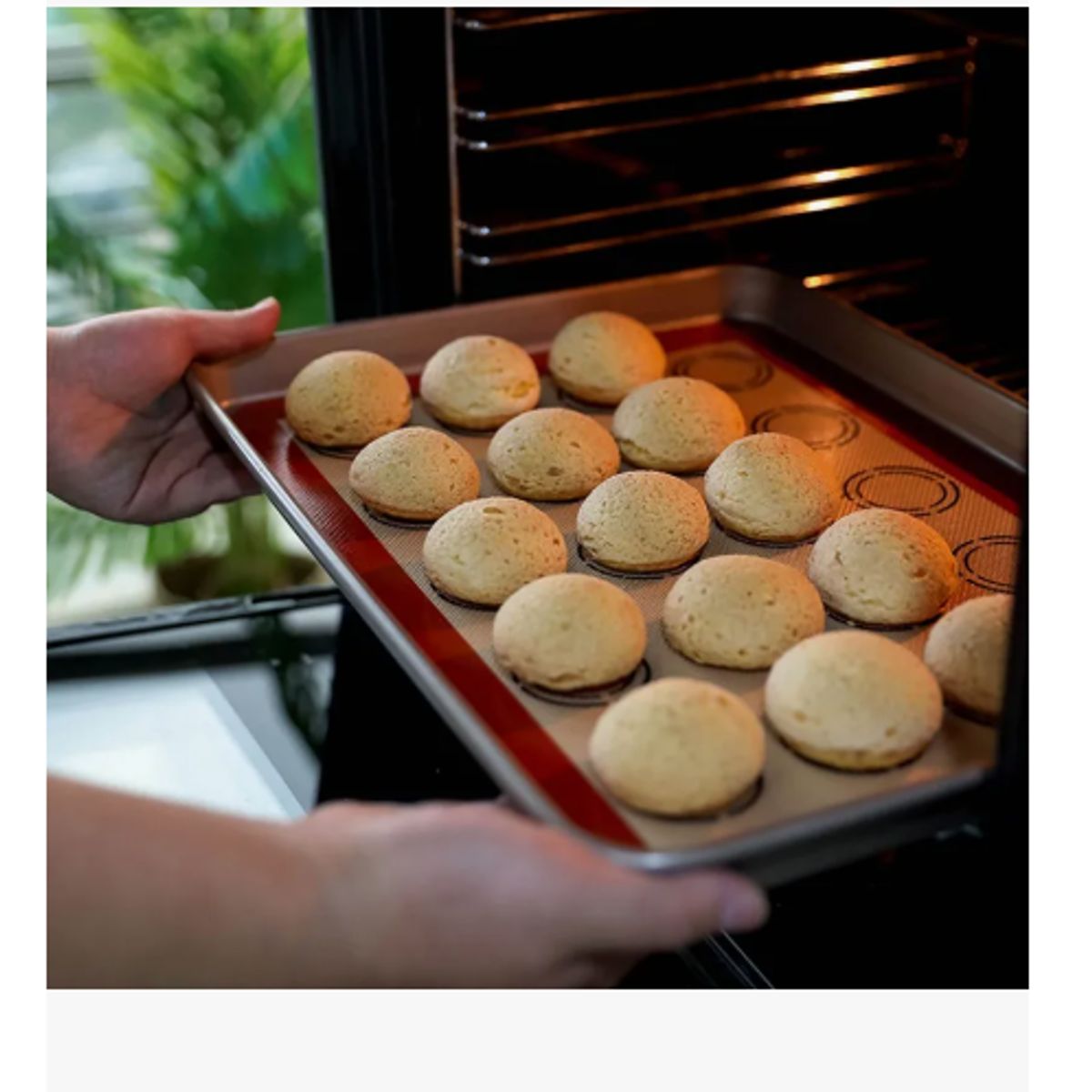 GENERICO - Pack 3 Unid. Láminas Silicona Macarrón - Horno Antiadherente