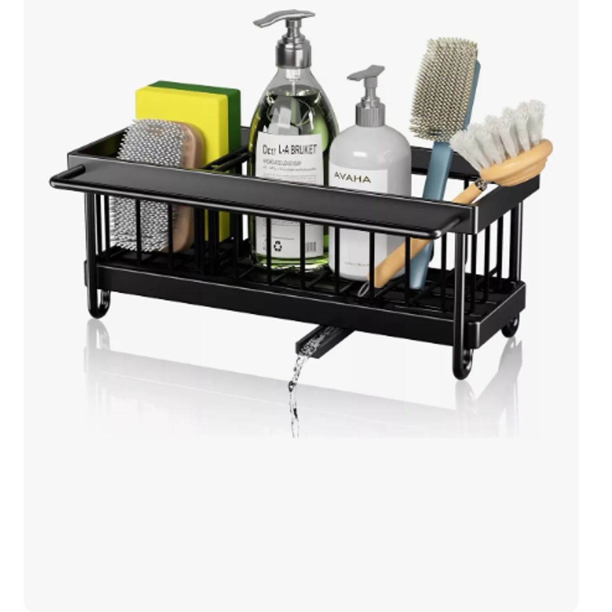 GENERICO - Porta Esponja Organizador De Lavaplatos Escurridor De Cocina