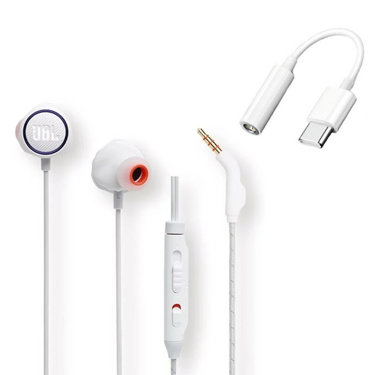 JBL - Audifonos JBL Quantum 50 Gaming 3.5mm y Type C