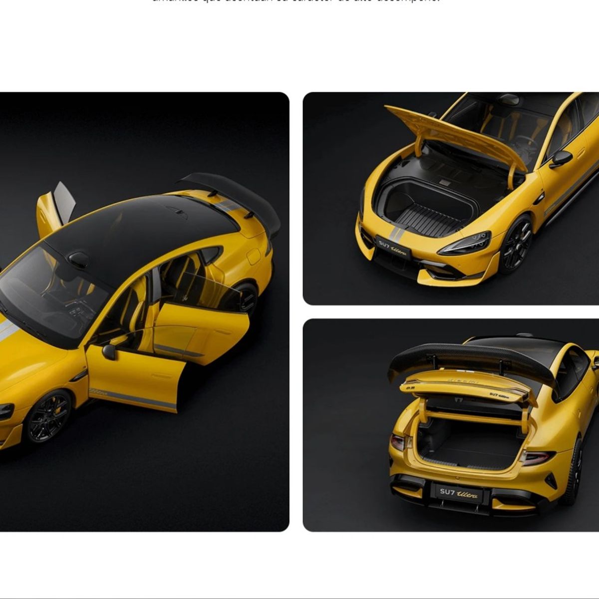 XIAOMI - Xiaomi SU7 Ultra1a18 Die-cast Model Car