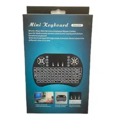 GENERICO - Mini Teclado Inalámbrico Smart Tv Touch Pad Con Iluminación