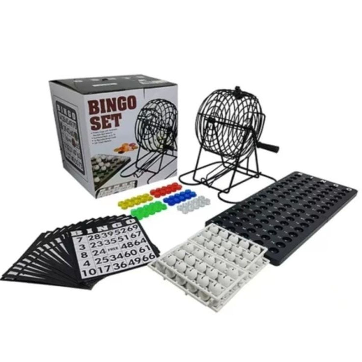 GENERICO - Set De Bingo Dorado De 75 Bolas