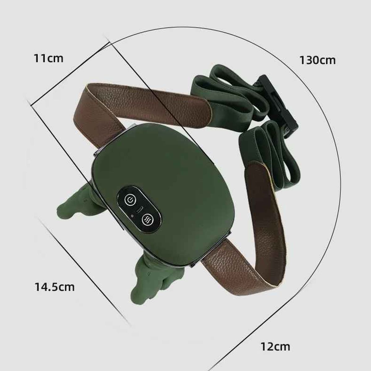 MOVI - Masajeador Cervical Inalámbrico 4D Calor Cuello Espalda Alivio Dolor