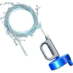 GENERICO - Destapador Cañería Sonda Para Sopapos Alcantarillado ,10 M