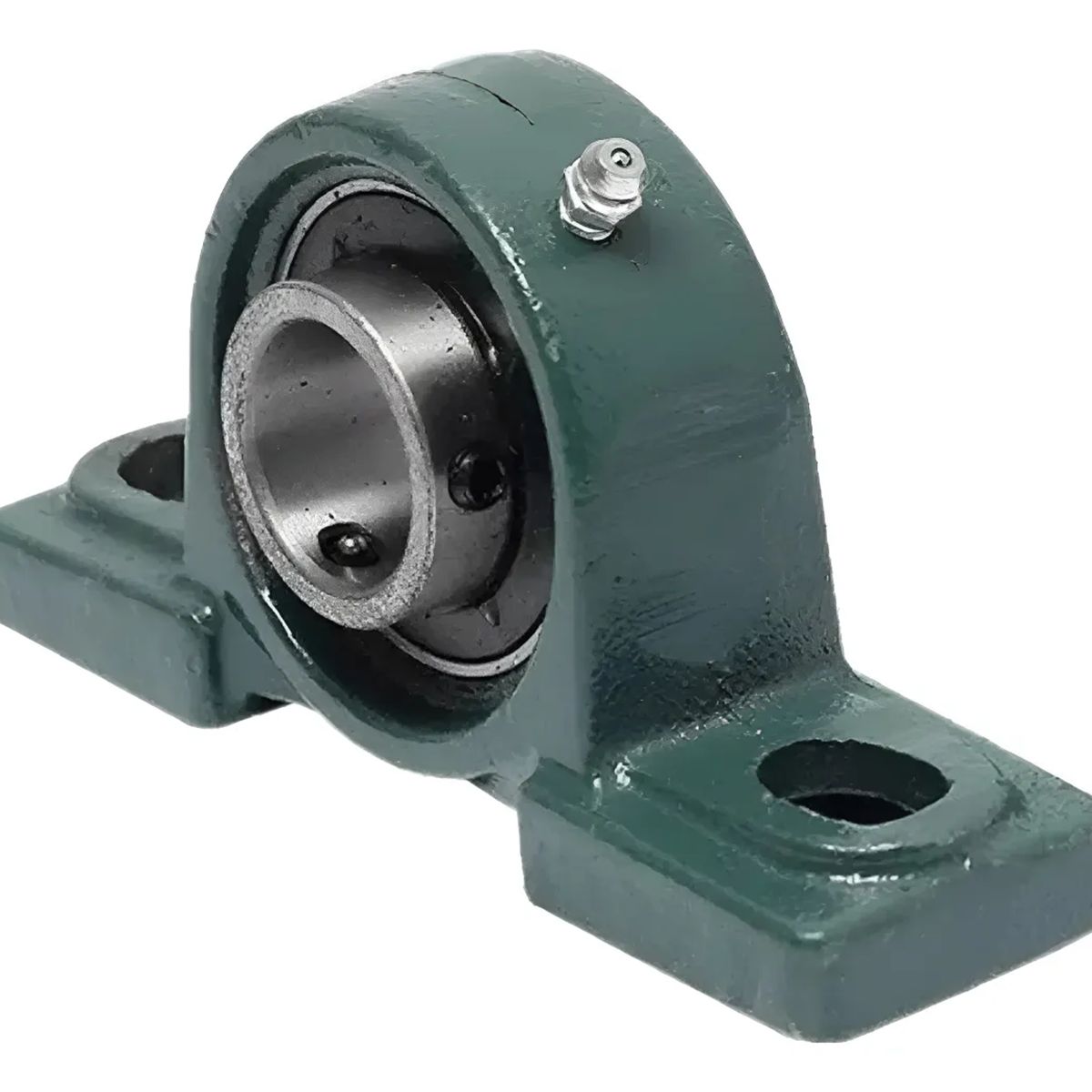 GENERICO - Soporte Ucp-206 (descanso O Chumacera P-206) Eje 30 Mm Verde