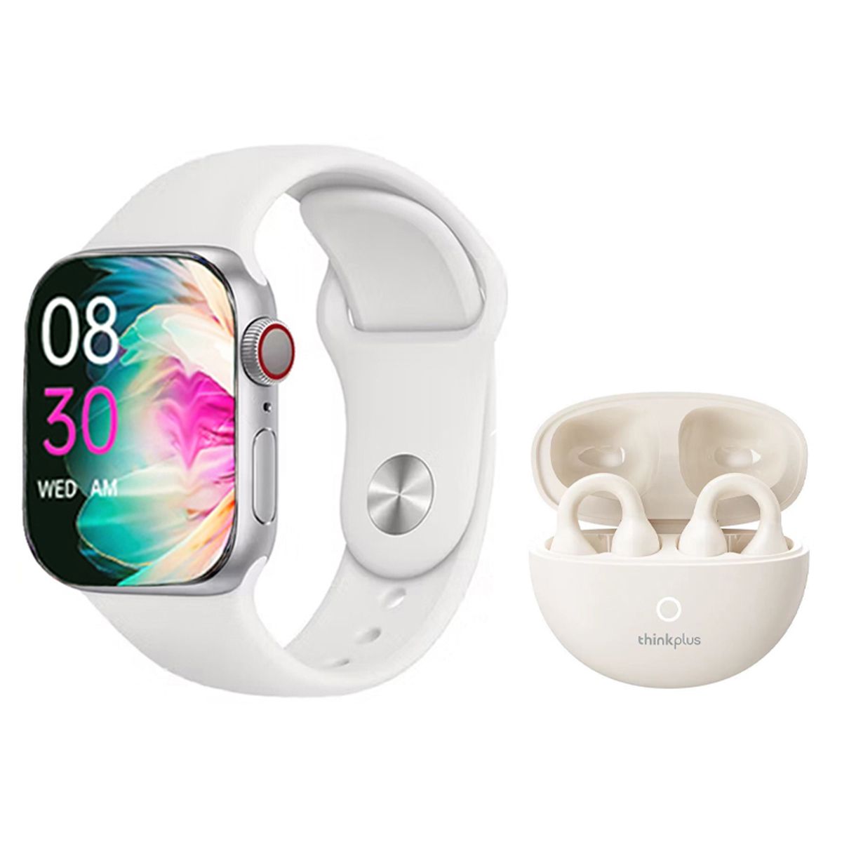 LENOVO - Lenovo LP25 Audífonos tws Bluetooth y S10 reloj inteligente