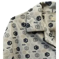 LIKE SHOP - Pijama Hombre Verano Pantalon Y Polera Manga Larga Con Botones Diseños 5013