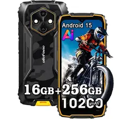 ULEFONE - RugKing 4 Pro Celular 16GB+256GB Android 15 Smartphone