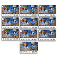 MALIK - Pack 10 Papel Fotográfico 10x15 210g - 1000 Hojas Profesion