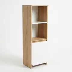 HOME MOBILI - Librero 1 Puerta 2 Repisas Artiko