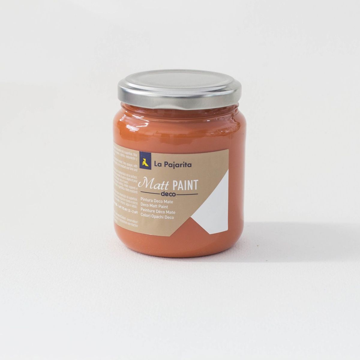 PINTURAS LA PAJARITA - Matt Paint Chinese Red 175 ml