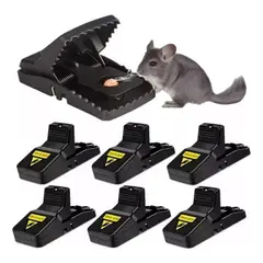 GENERICO - Trampa Para Ratón Segura Y Efectiva Pack 6 Unidades