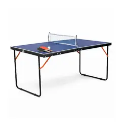 SDFIT - Mesa de Ping Pong Mini + Set Paletas Pelota 137 X 76 x 67 cm MDF – CD-TTB09