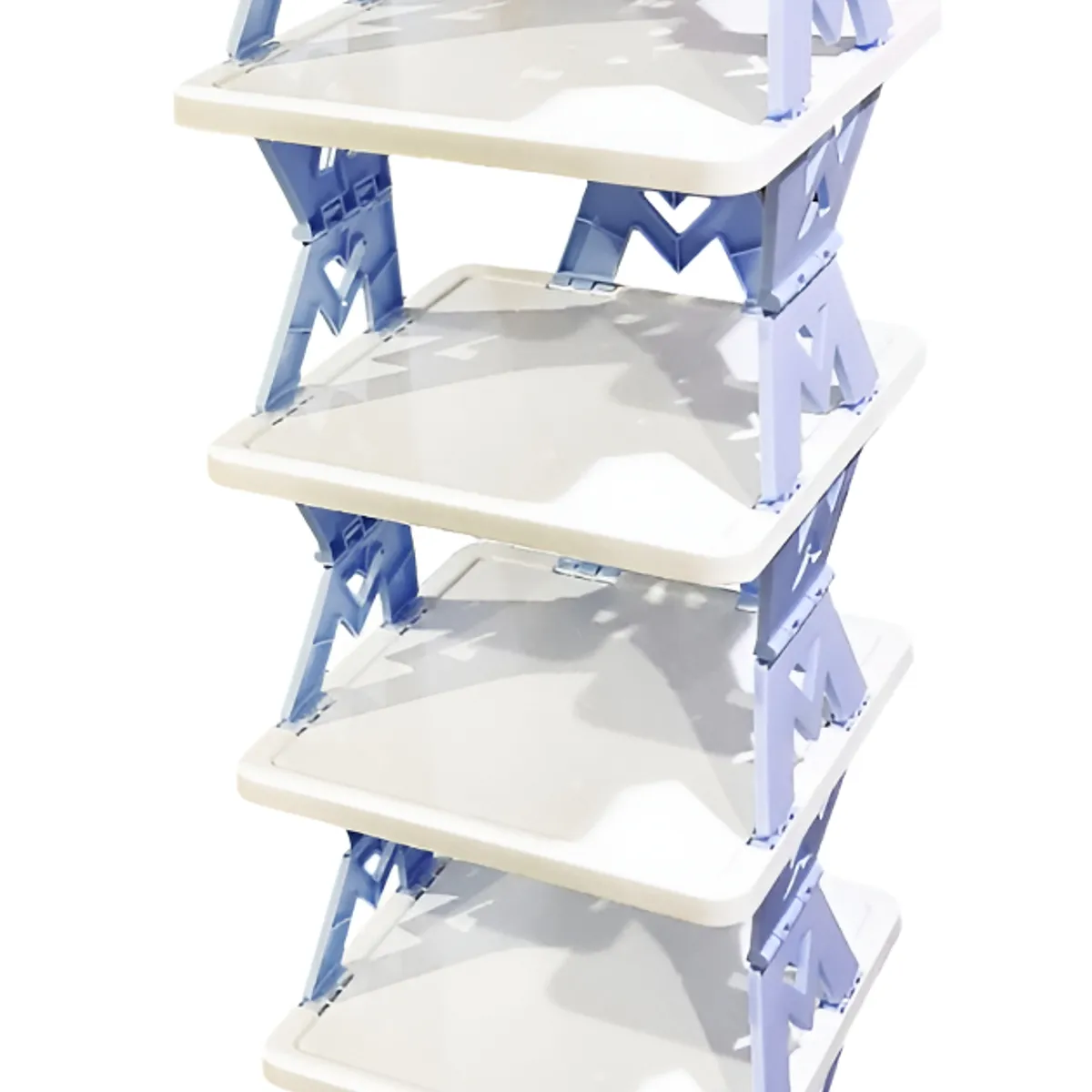 GENERICO - Organizador De Zapatos Armario Zapatero Plegable 6 Nivel Color Azul - 228192